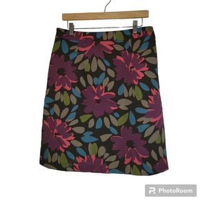 Boden floral skirt size 14 R